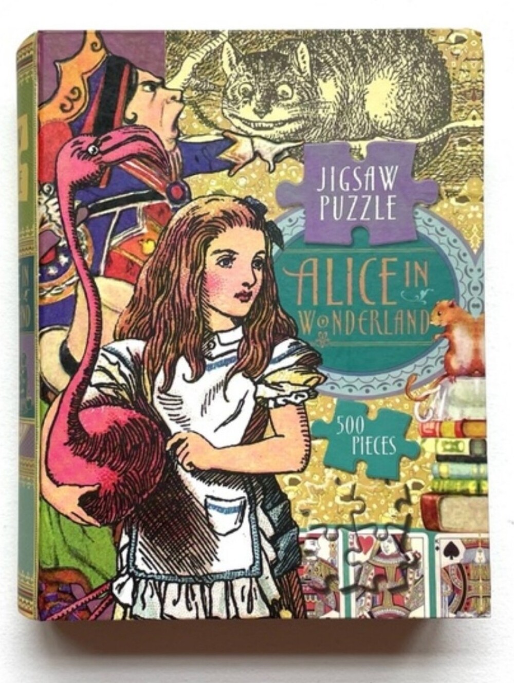 Alice in Wonderland 500-Piece Jigsaw Puzzle